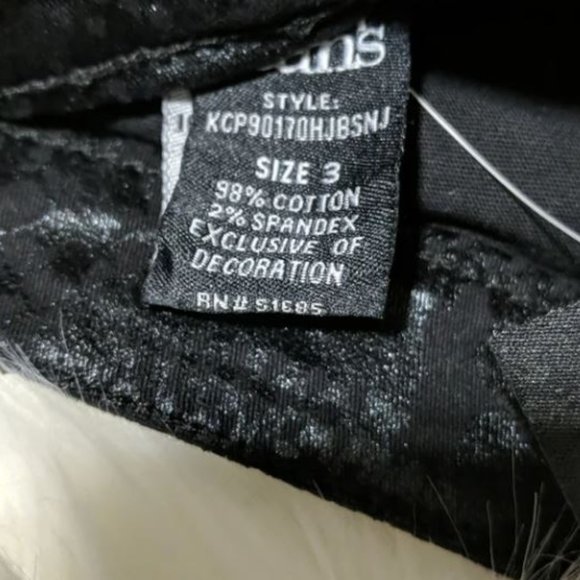 NWT Shiny Black Skinny Jeans - Picture 5 of 6